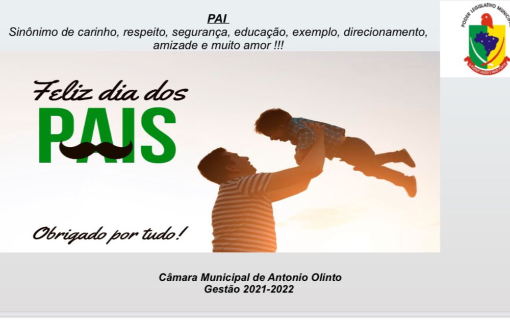 14 de agosto Dia dos Pais