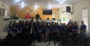 Alunos do ensino médio do Colégio Estadual do Campo Duque de Caxias visitam a Câmara