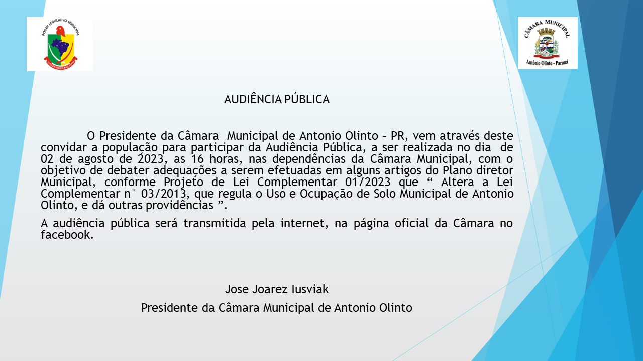 Audiência Pública 